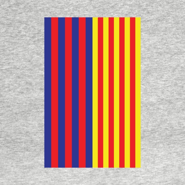 Barcelona Catalonia Flag Design by Culture-Factory